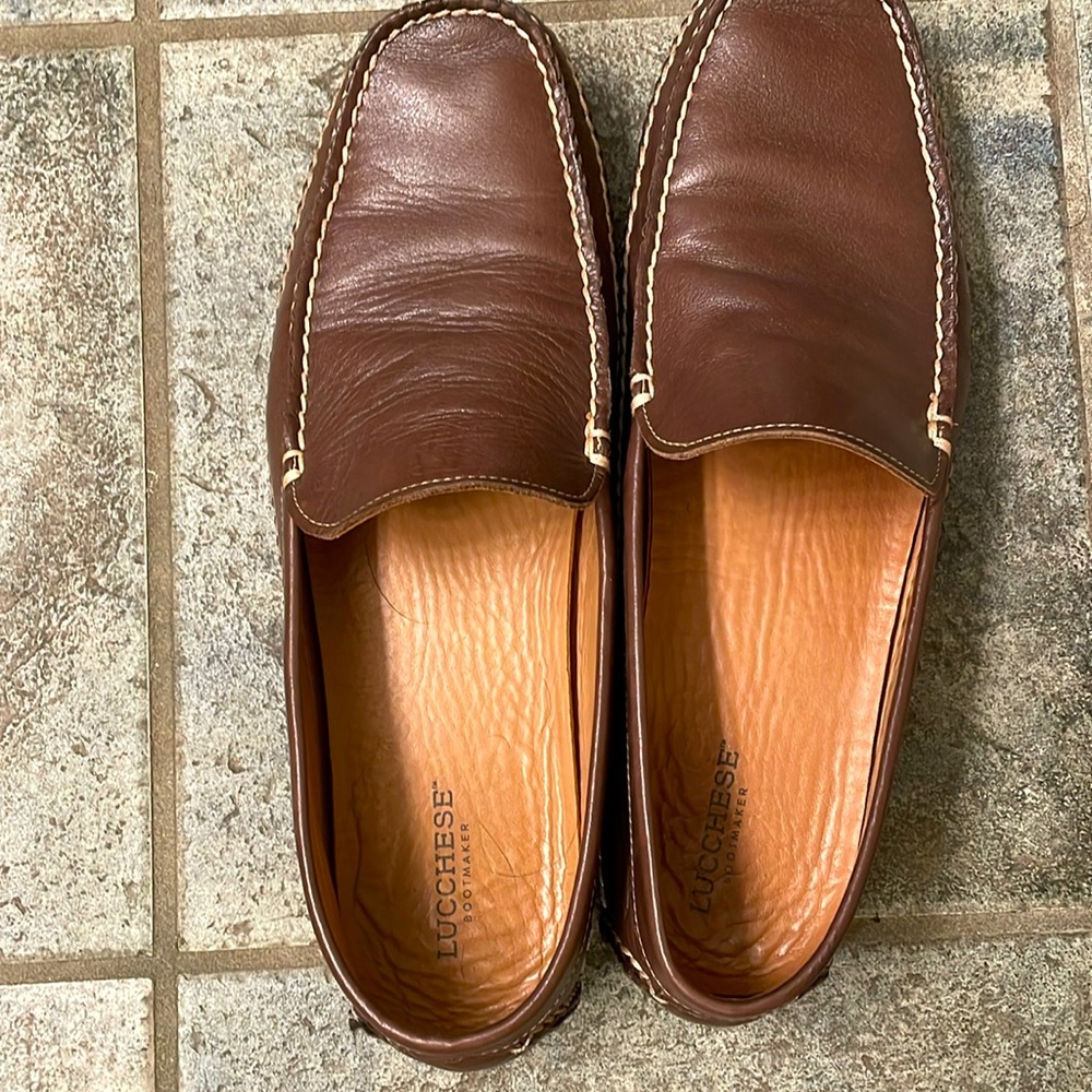 Lucchese After-ride driving maccosin